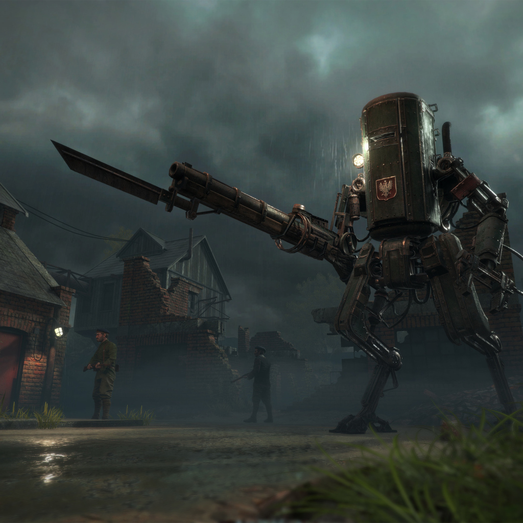 Робот из новой видеоигры Iron Harvest, 2019