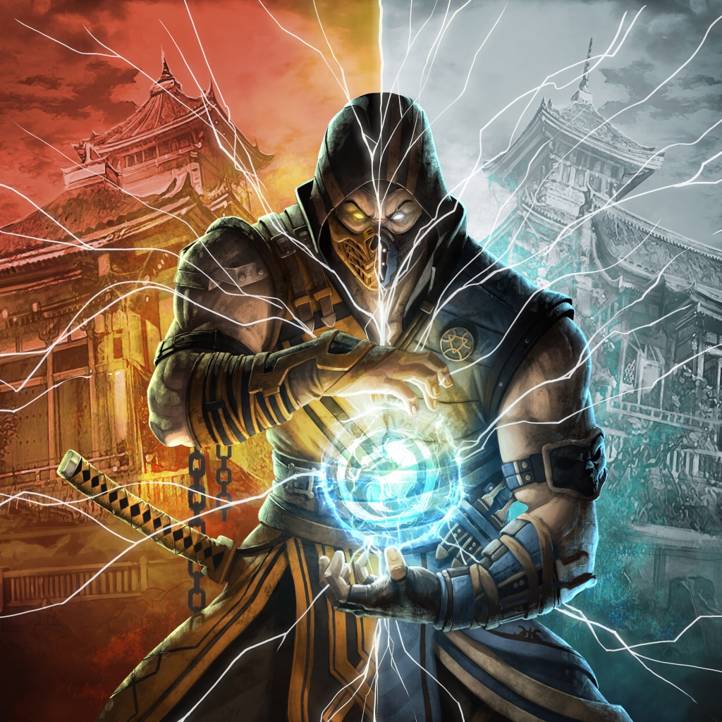 Скорпион персонаж компьютерной игры Mortal Kombat 11 