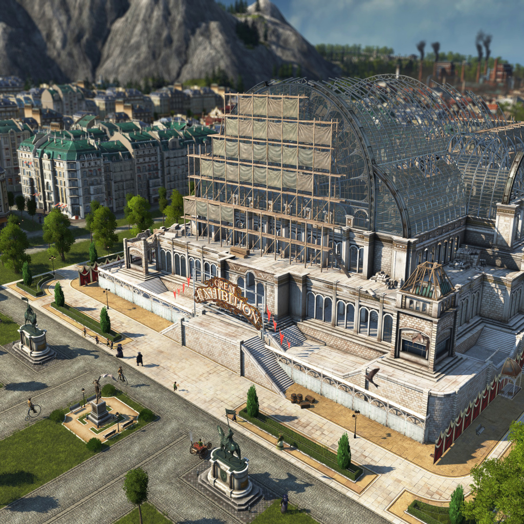 Скриншот компьютерной игры Anno 1800, 2019 года