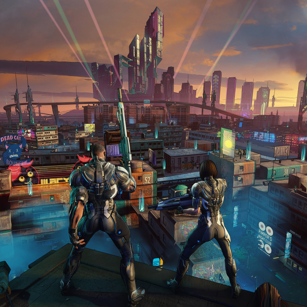 Скриншот компьютерной игры Crackdown 3, 2019