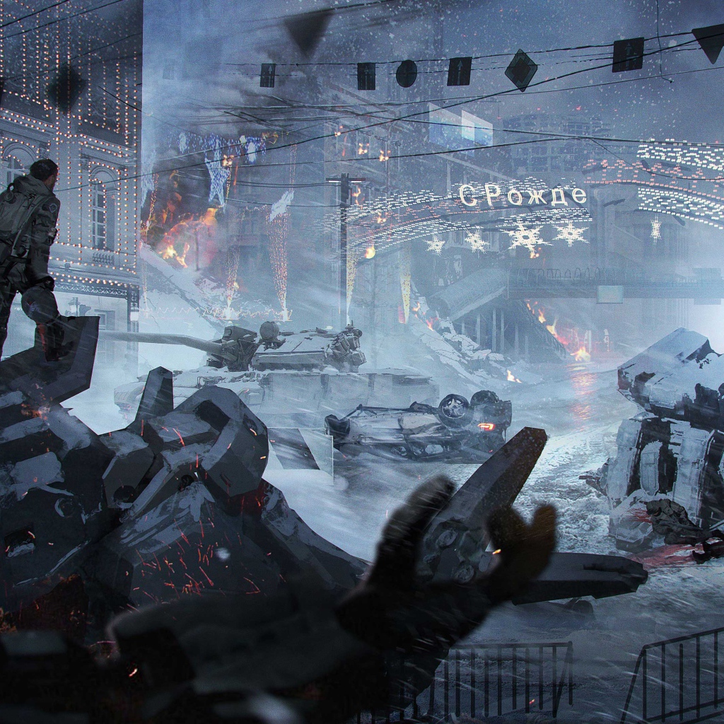 Скриншот компьютерной игры Left Alive, 2019 года