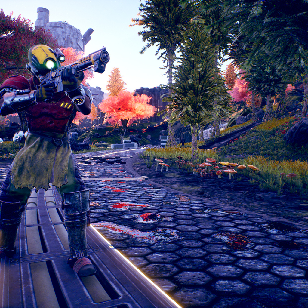 Скриншот компьютерной игры The Outer Worlds, 2019 года