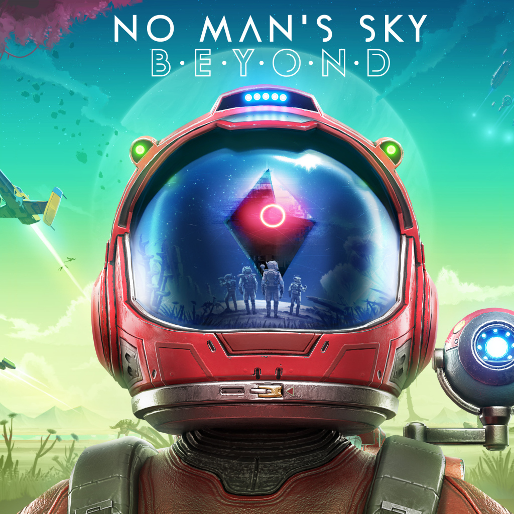 Постер видеоигры No Man's Sky Beyond, 2019