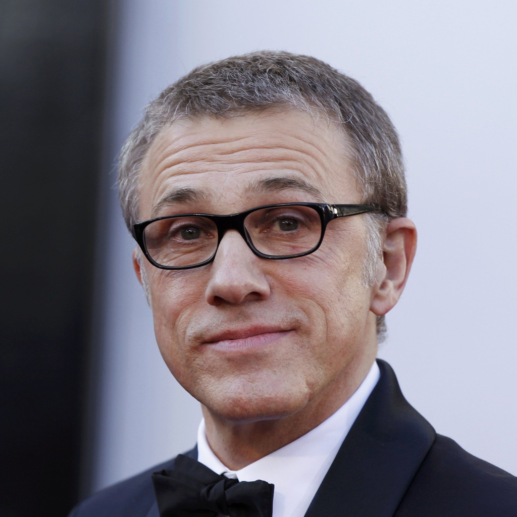 Австрийский актер Кристоф Вальц в очках