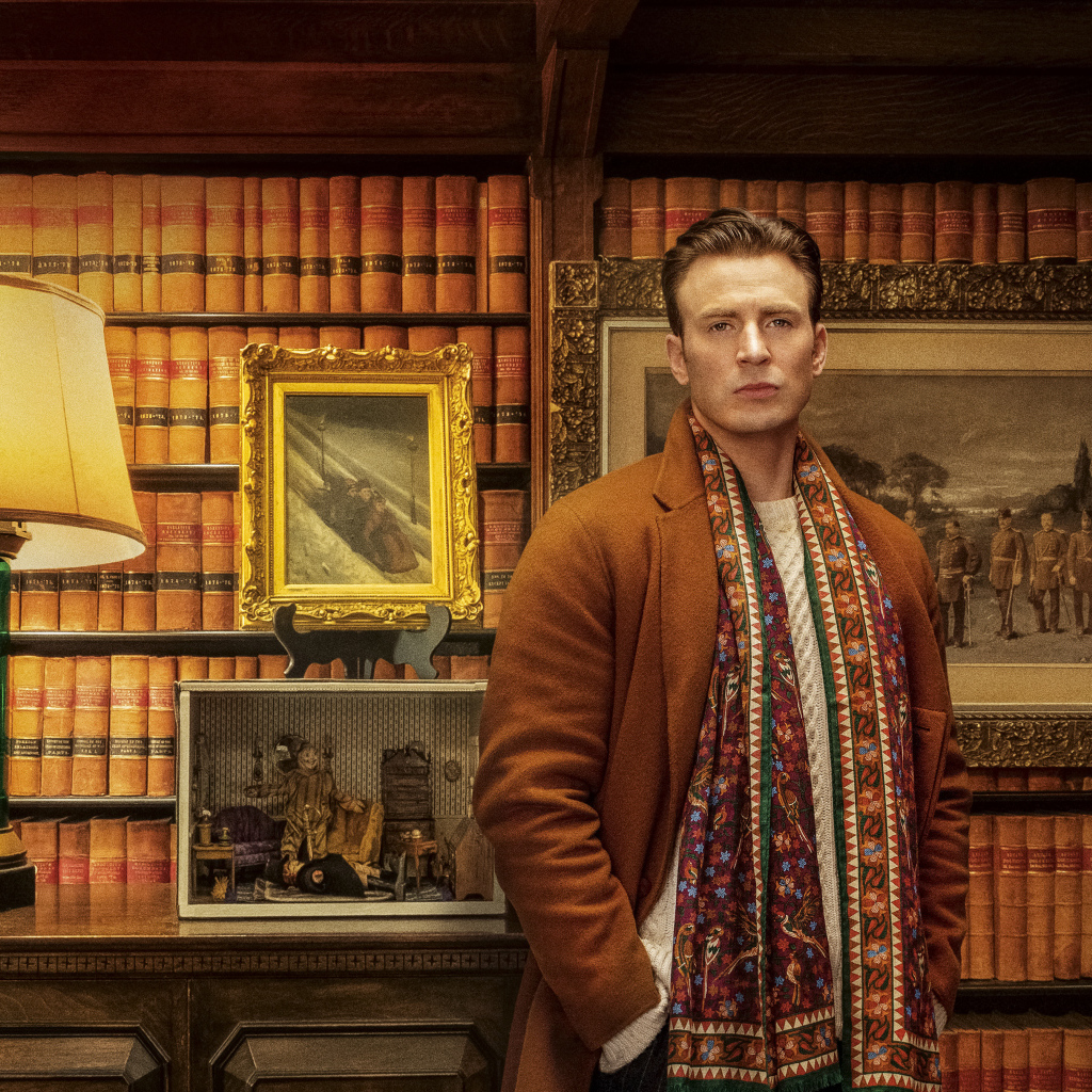 Актер Крис Эванс в фильме Достать ножи, 2019