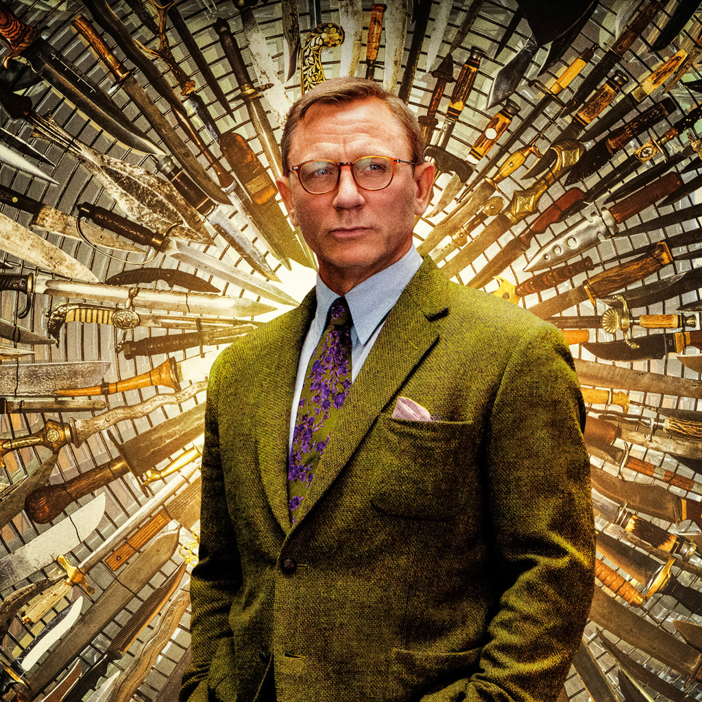 Актер Дэниел Крэйг в фильме Достать ножи, 2019