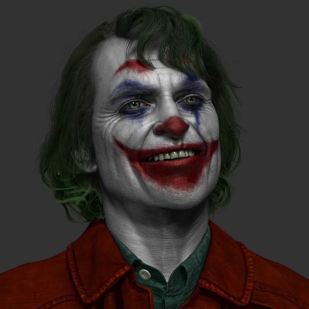 Актер Хоакин Феникс в фильме Джокер, 2019 года