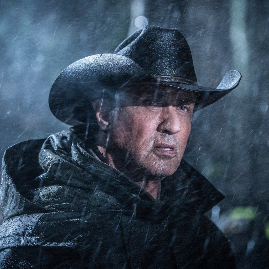 Актер Сильвестр Сталлоне в фильме Рэмбо. Последняя кровь, 2019