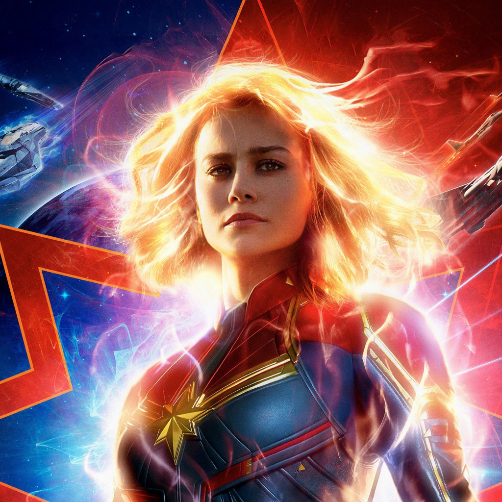 Актриса Бри Ларсон в новом фильме  Капитан Марвел