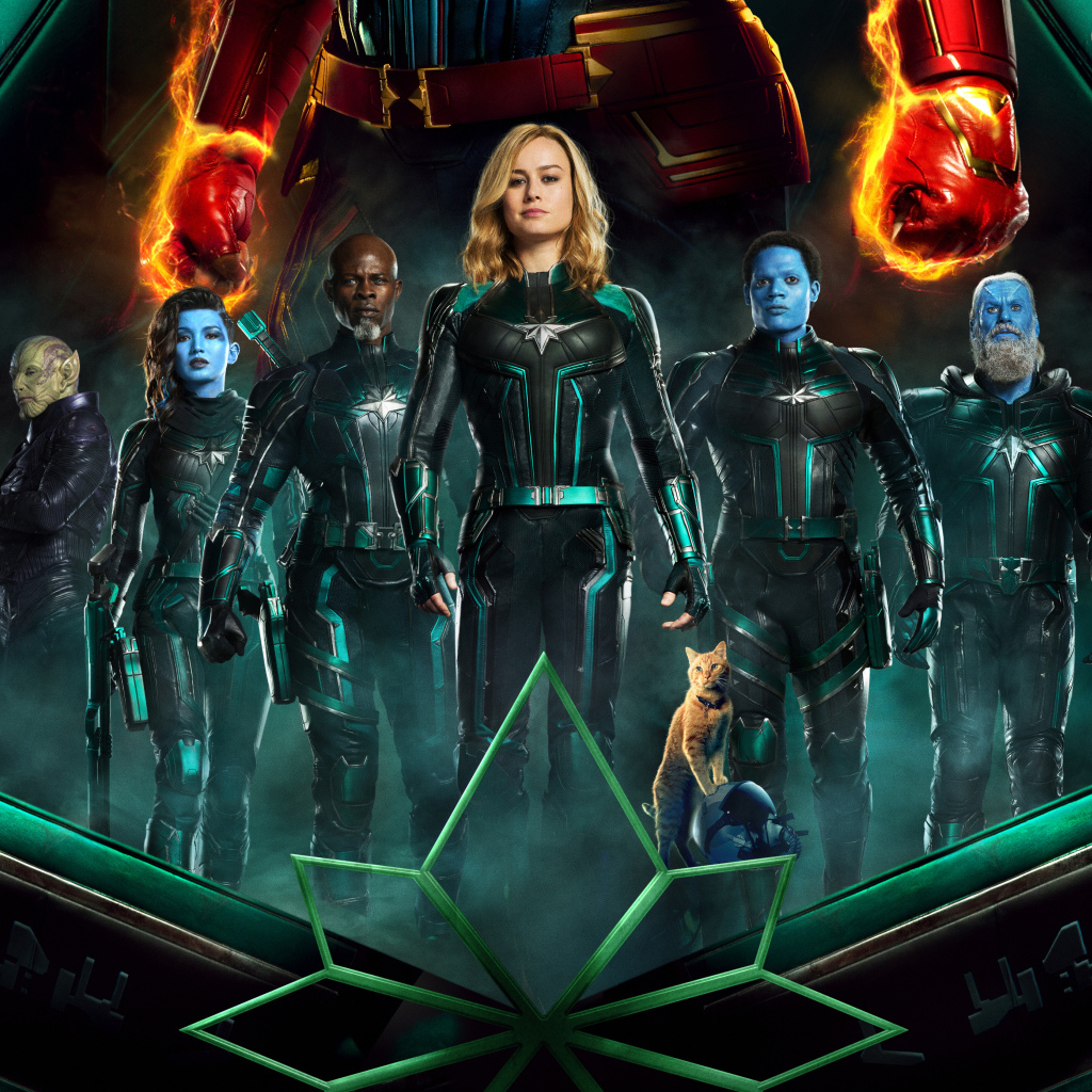 Персонажи нового фильма Капитан Марвел