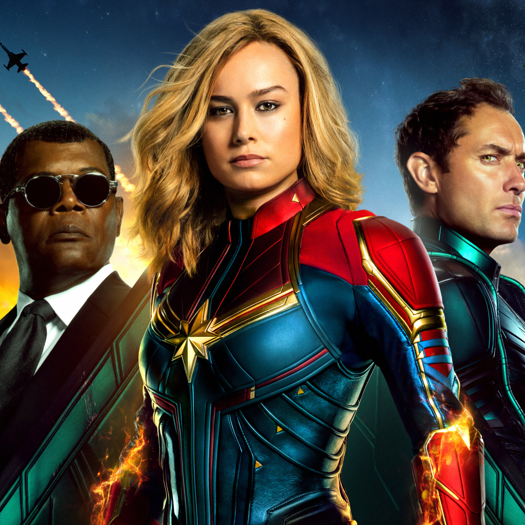 Персонажи супергеройского фильма Капитан Марвел, 2019