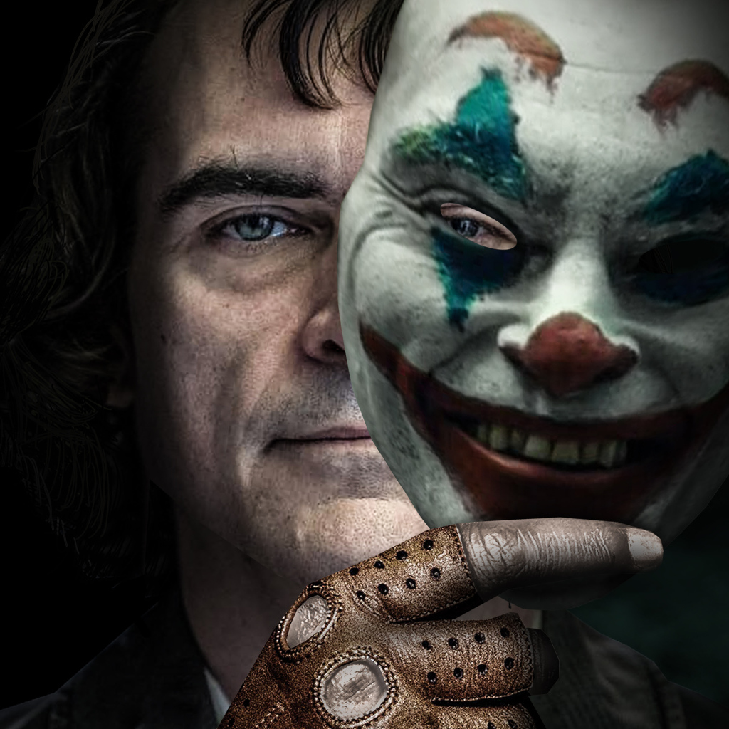Joker movie poster, 2019