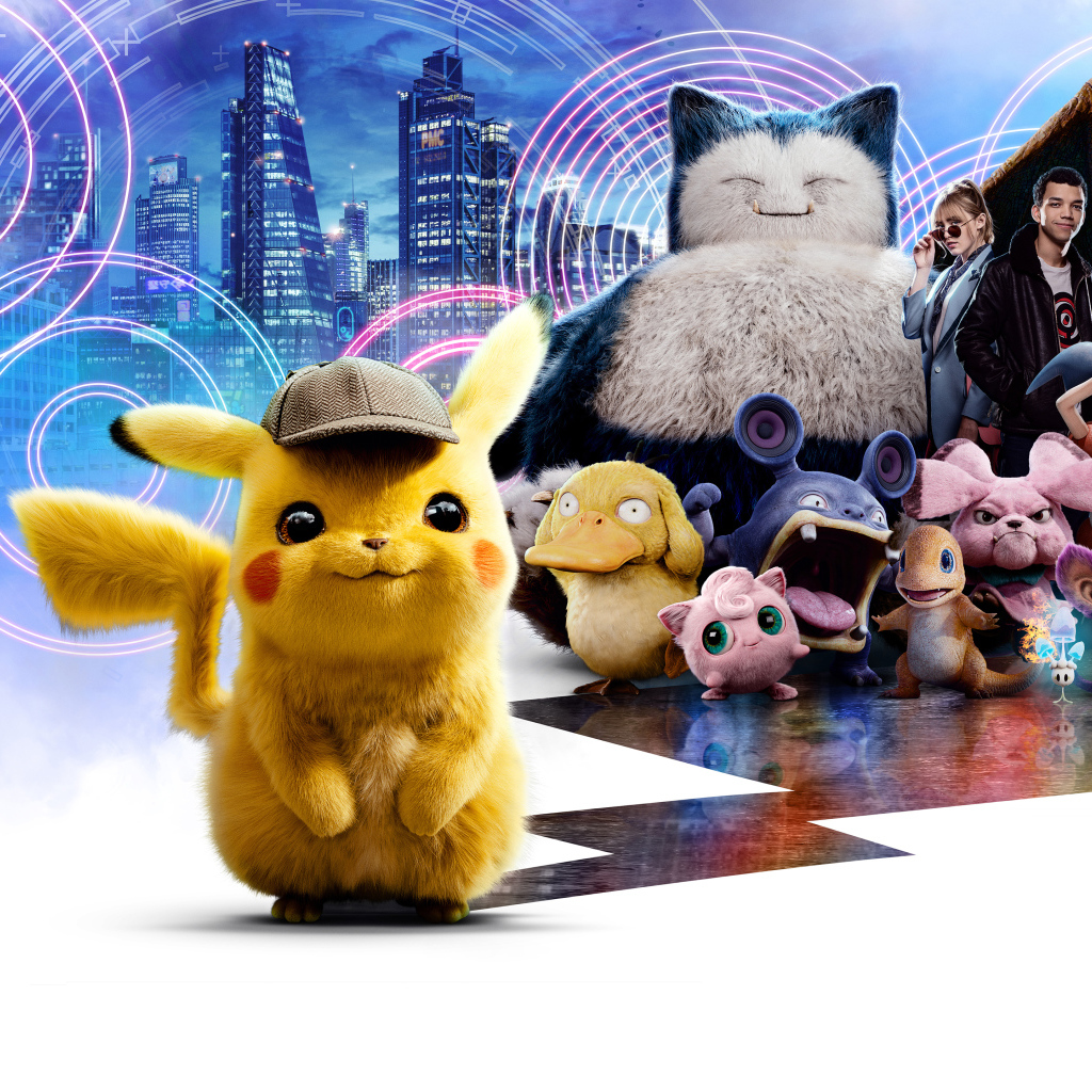 Постер фильма Покемон: Детектив Пикачу, 2019