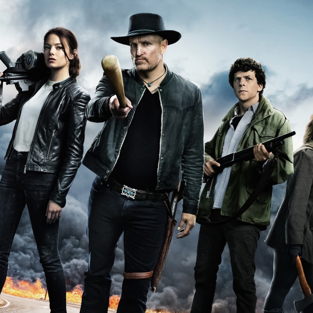 Постер нового фильма Zомбилэнд: Контрольный выстрел, 2019