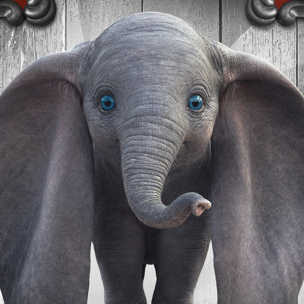 Слоненок персонаж фильма Дамбо, 2019