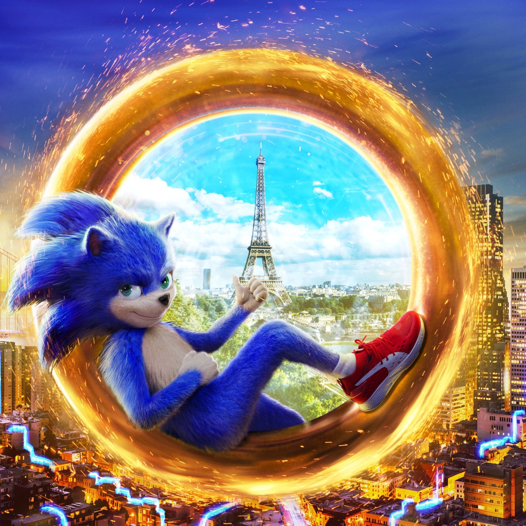 Главный герой фильма Соник в кино, 2019