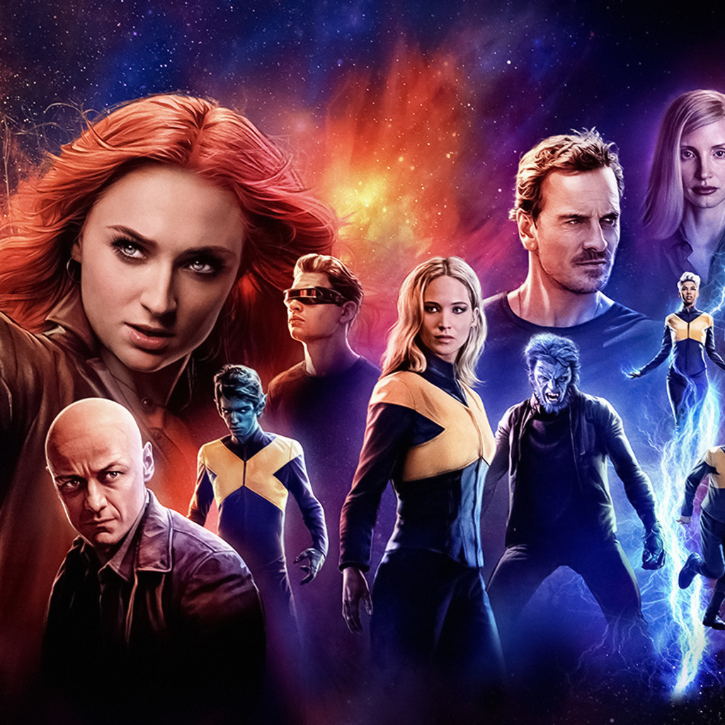 Постер фильма Люди Икс: Тёмный Феникс, 2019
