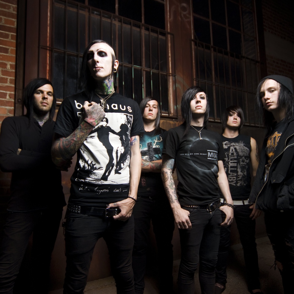 Американская метал группа Motionless In White