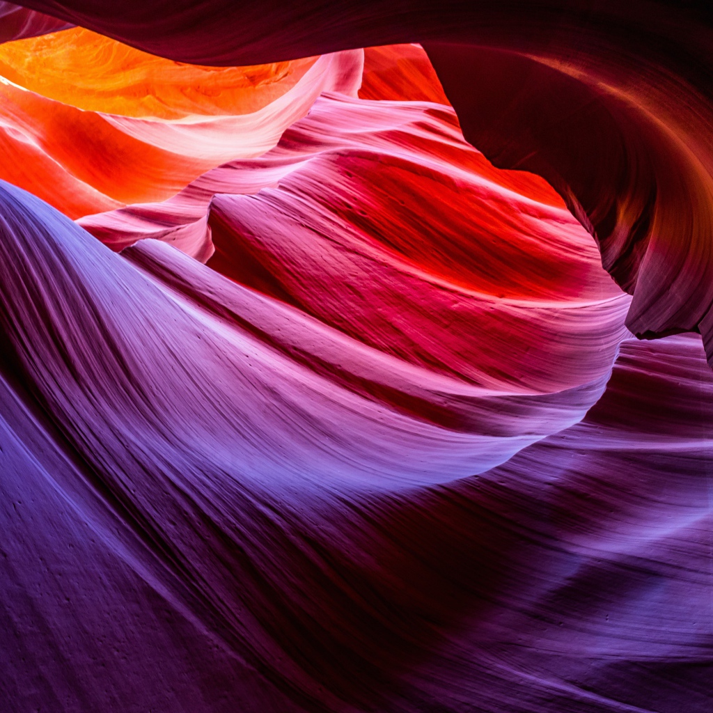 Живописный каньон Антилопы, Аризона. США