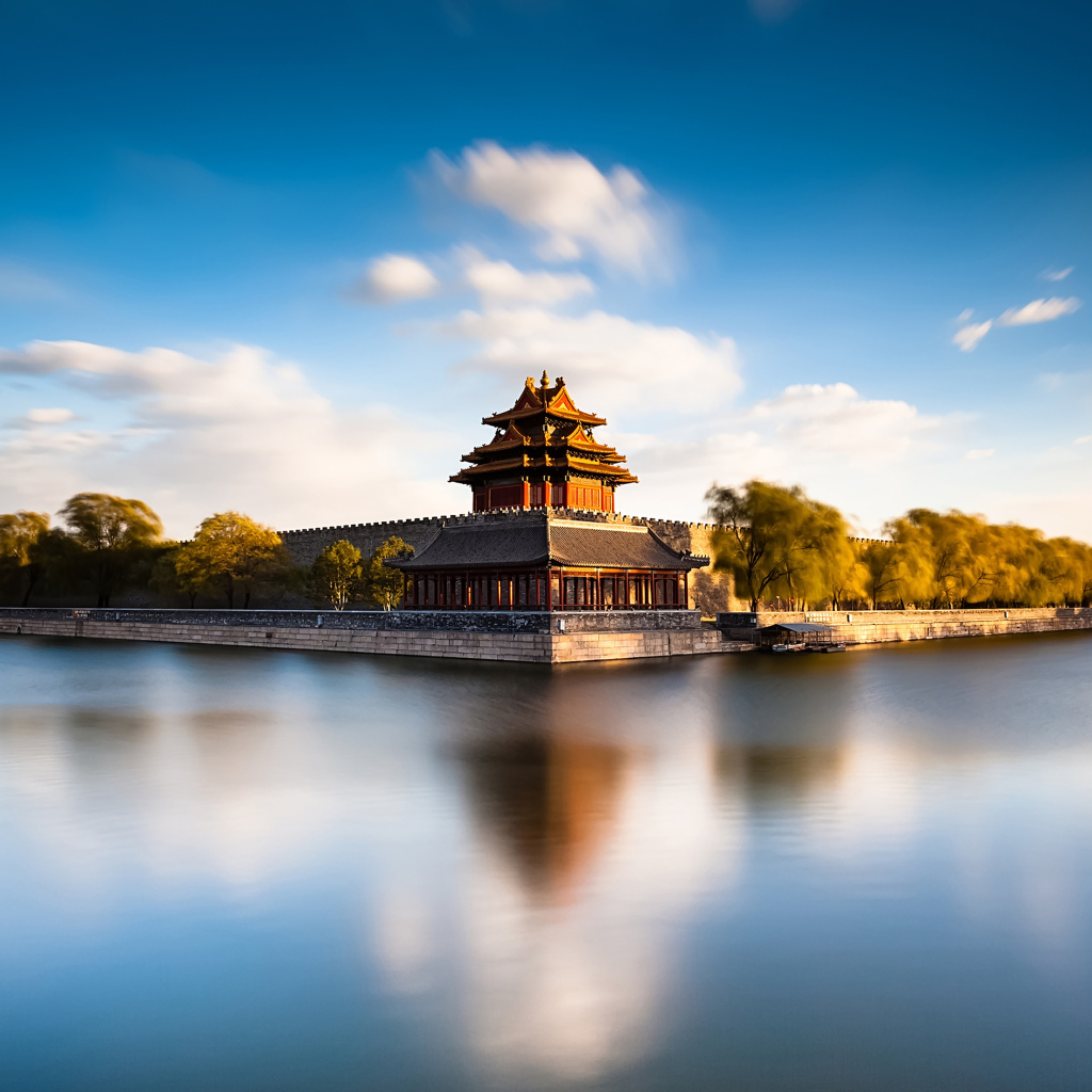 Музей Запретный город у воды, Пекин. Китай