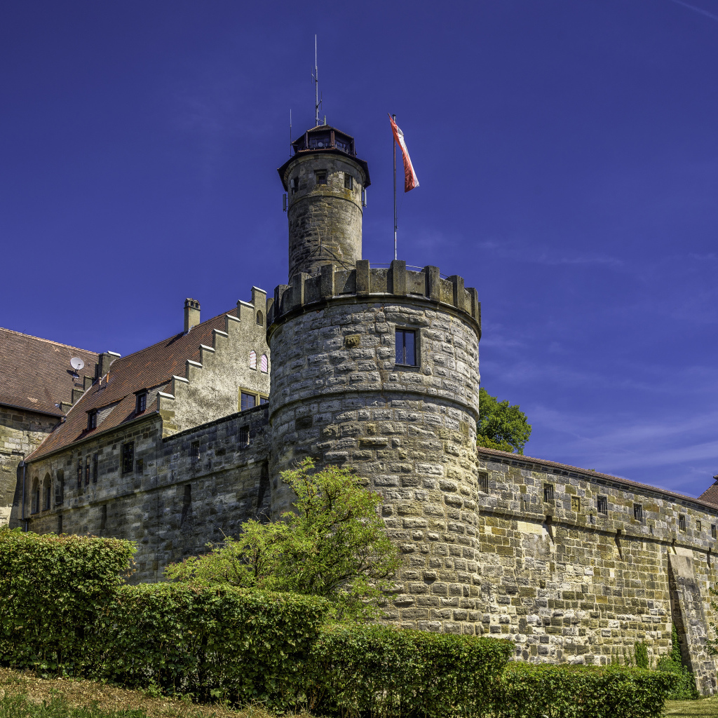 Средневековая крепость Альтенбург, Германия