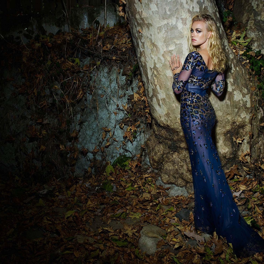 Актриса Ивонн Страховски в красивом платье