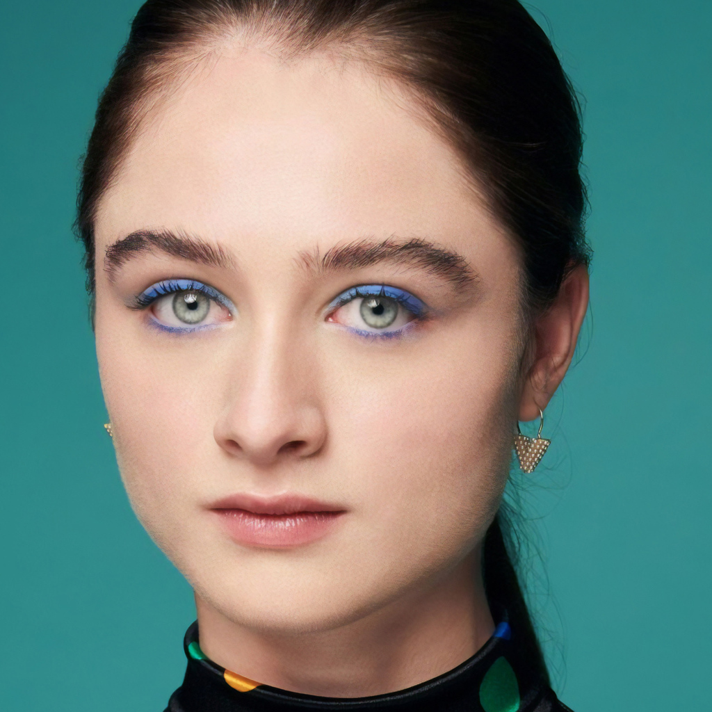 Лицо красивой молодой актрисы Рэффи Кэссиди