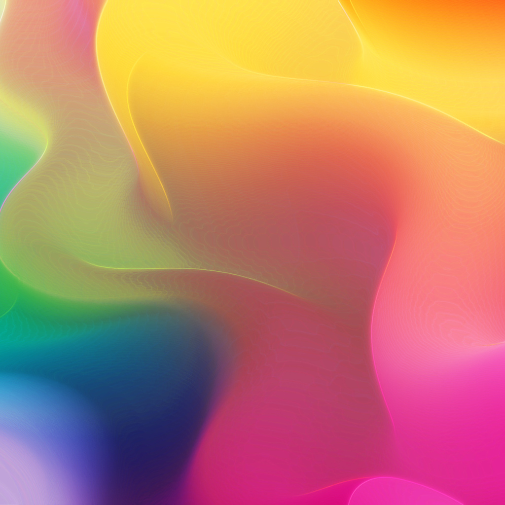 Абстрактный радужный рисунок 