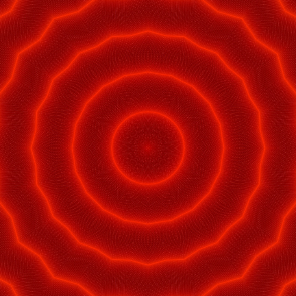 Абстрактная красная спираль 