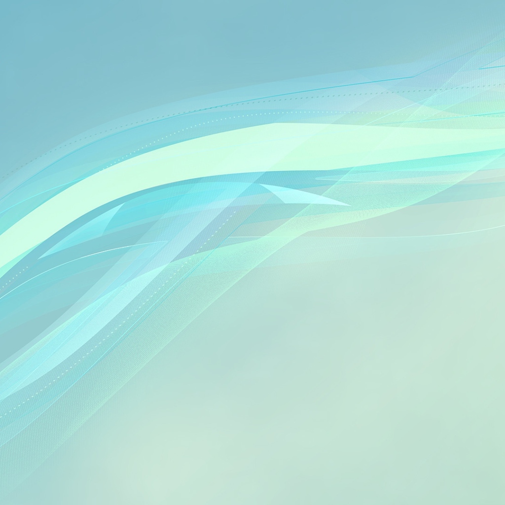 Абстрактная волна нежного голубого цвета