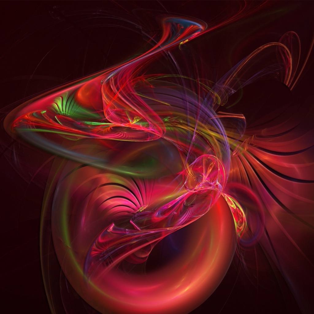 Красивый абстрактный рисунок на коричневом фоне