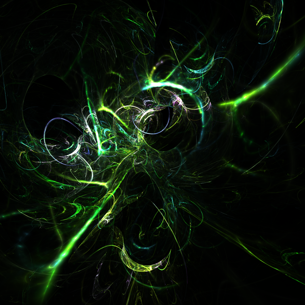 Красивый размытый рисунок на черном фоне