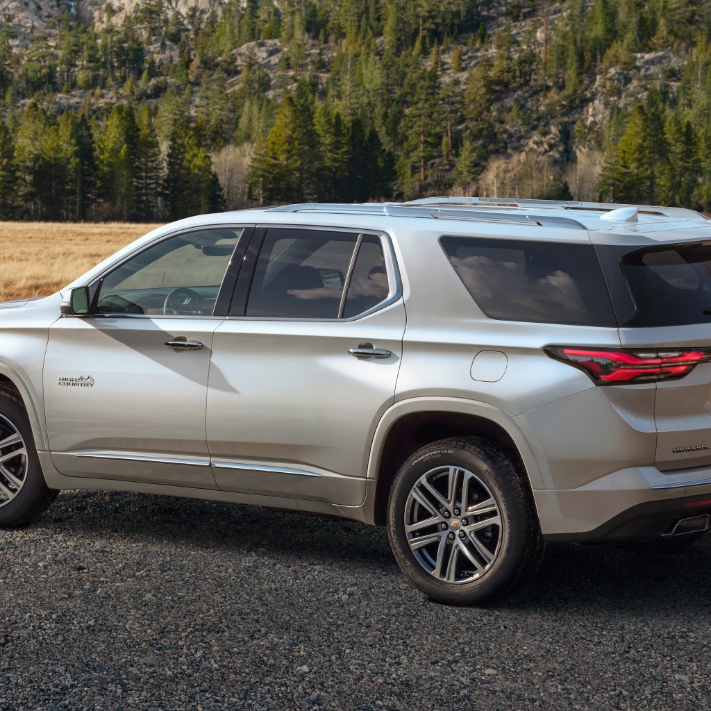Внедорожник Chevrolet Traverse, 2021 года