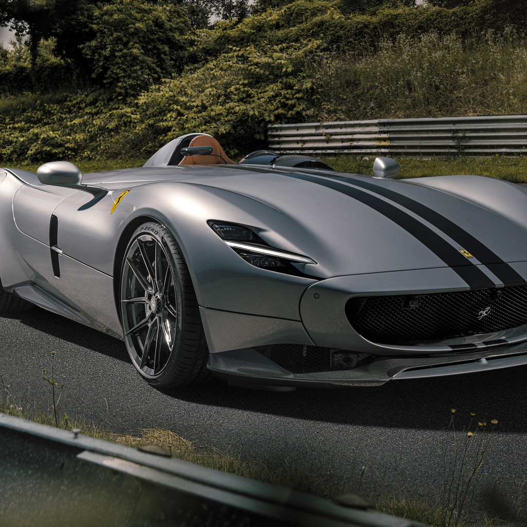 Стильный быстрый автомобиль Novitec Ferrari Monza SP1 2020 года