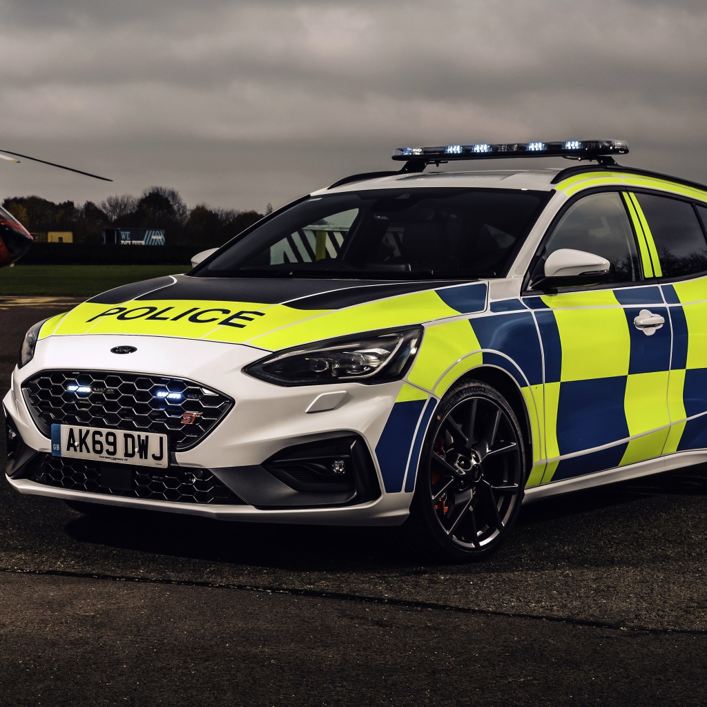 Полицейский автомобиль Ford Focus ST, 2019 года 