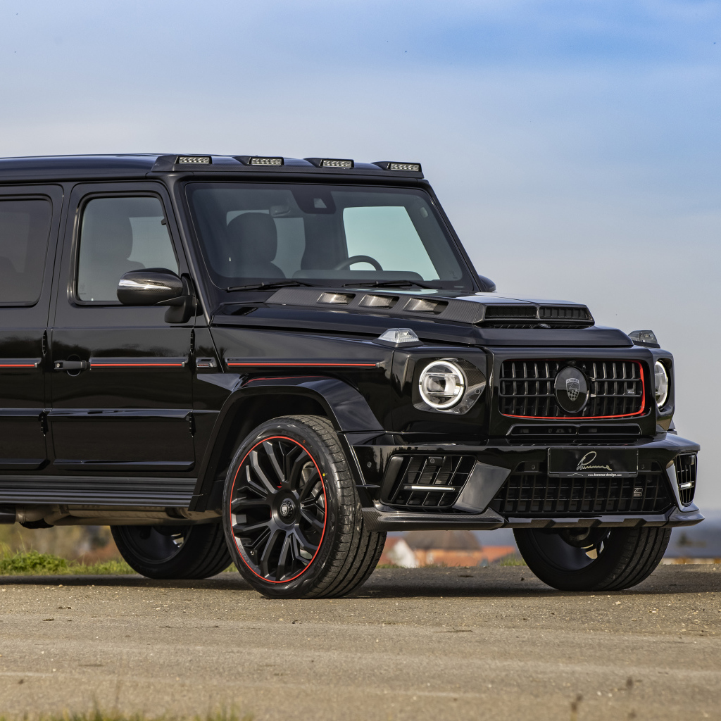 Черный джип Lumma Design CLR G770 R, 2021 года