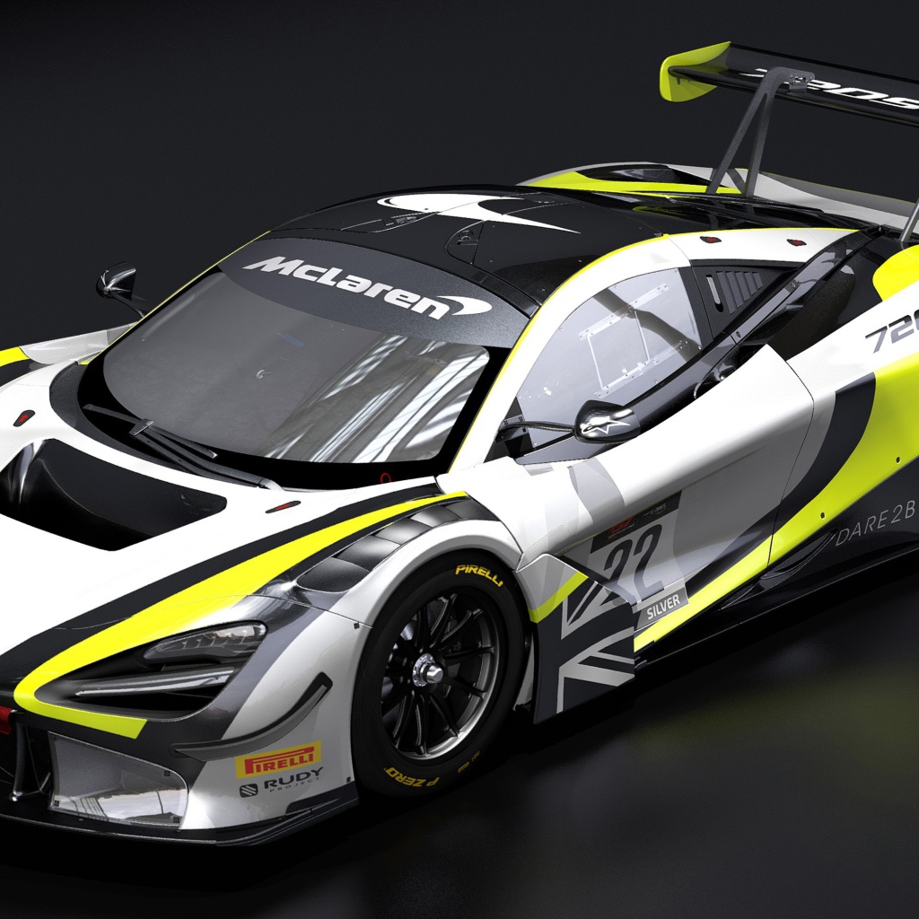 Гоночный автомобиль McLaren 720S GT3,  2020 года