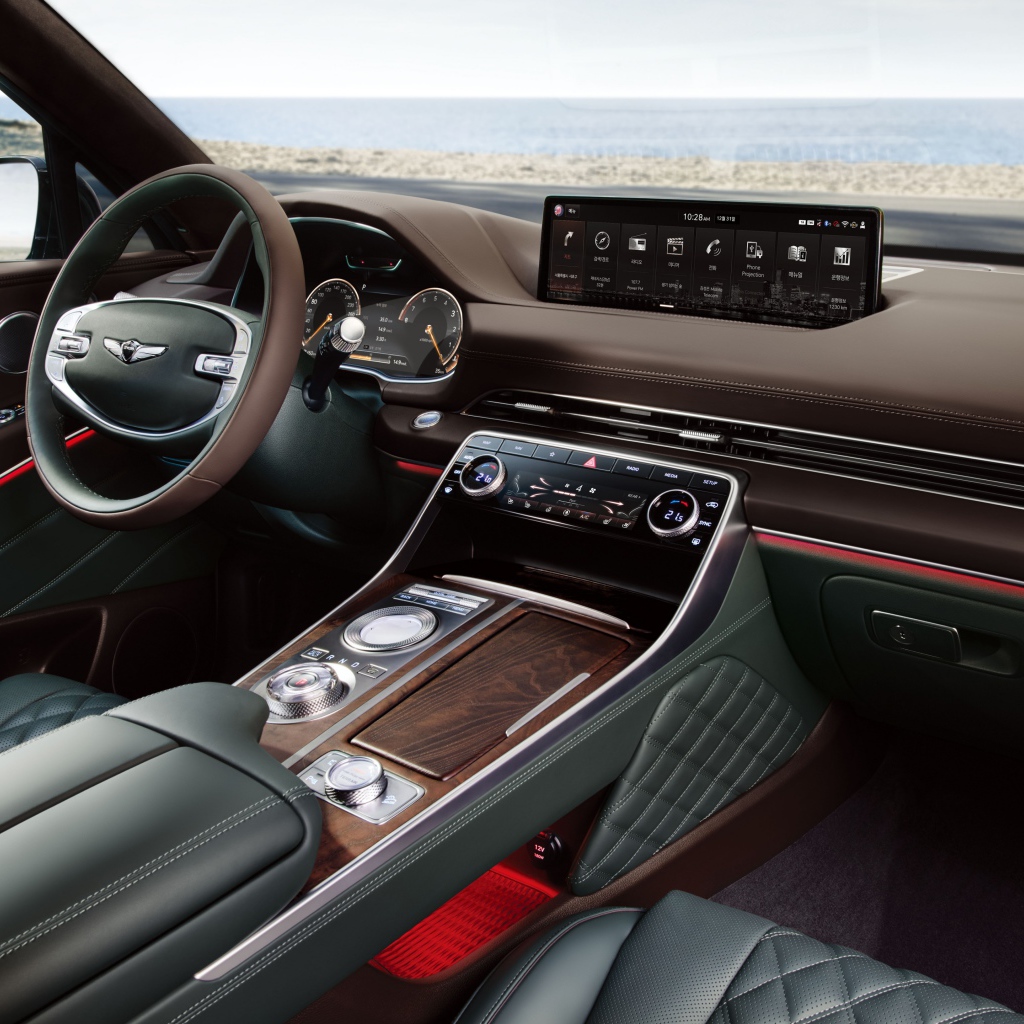 2020 Genesis GV80 Car Interior