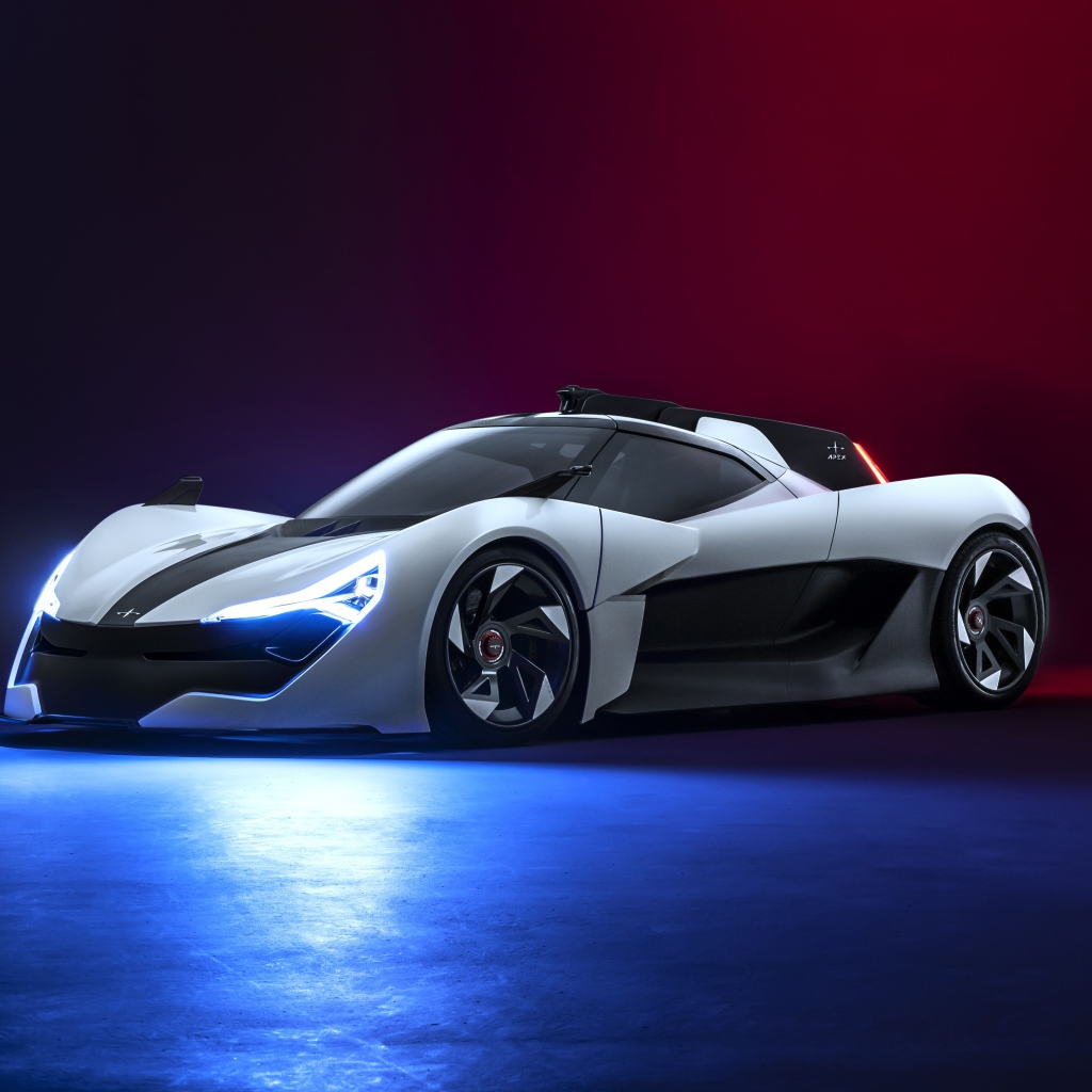 Быстрый автомобиль APEX AP-0 Concept 2020 года  