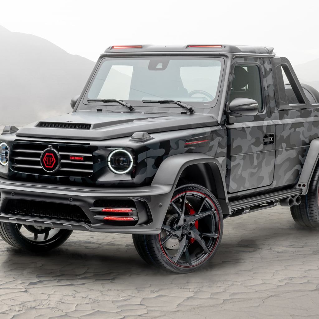 Джип Mansory Star Trooper, 2020 года в горах