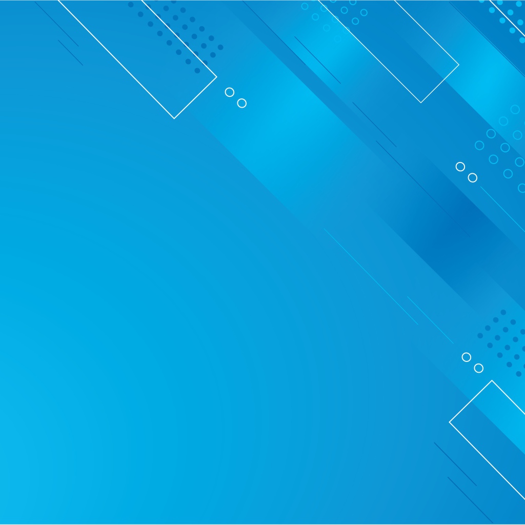 Голубой фон с геометрическими фигурами