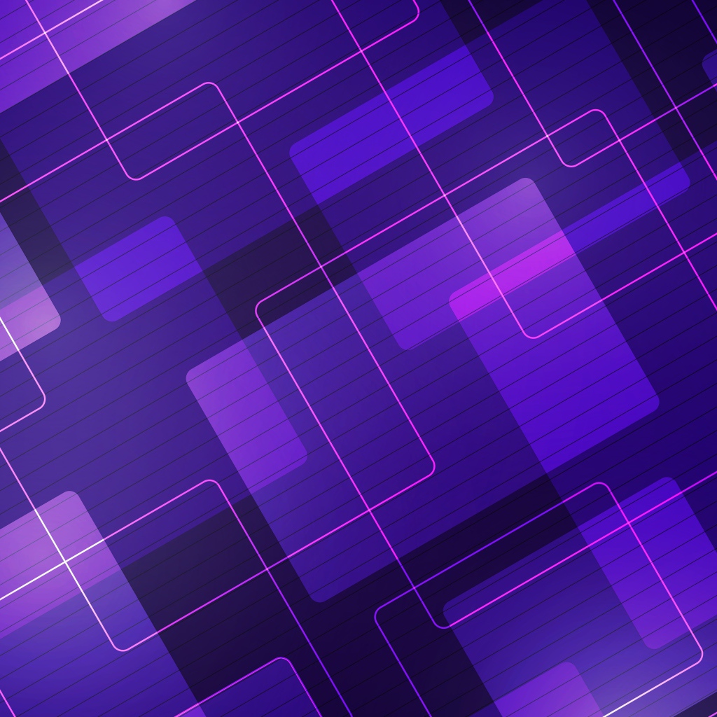 Фиолетовый фон с геометрическими фигурами