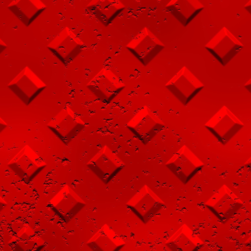 Красный фон с фигурами 