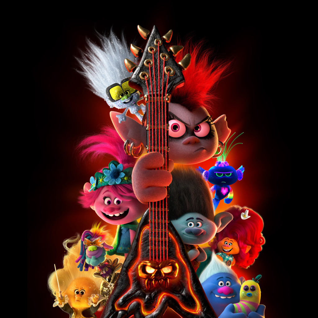 Главные герои мультфильма Тролли: Мировой тур, 2020 