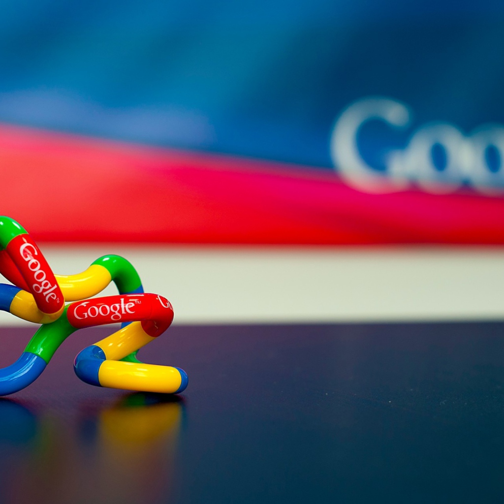 Значок google на столе