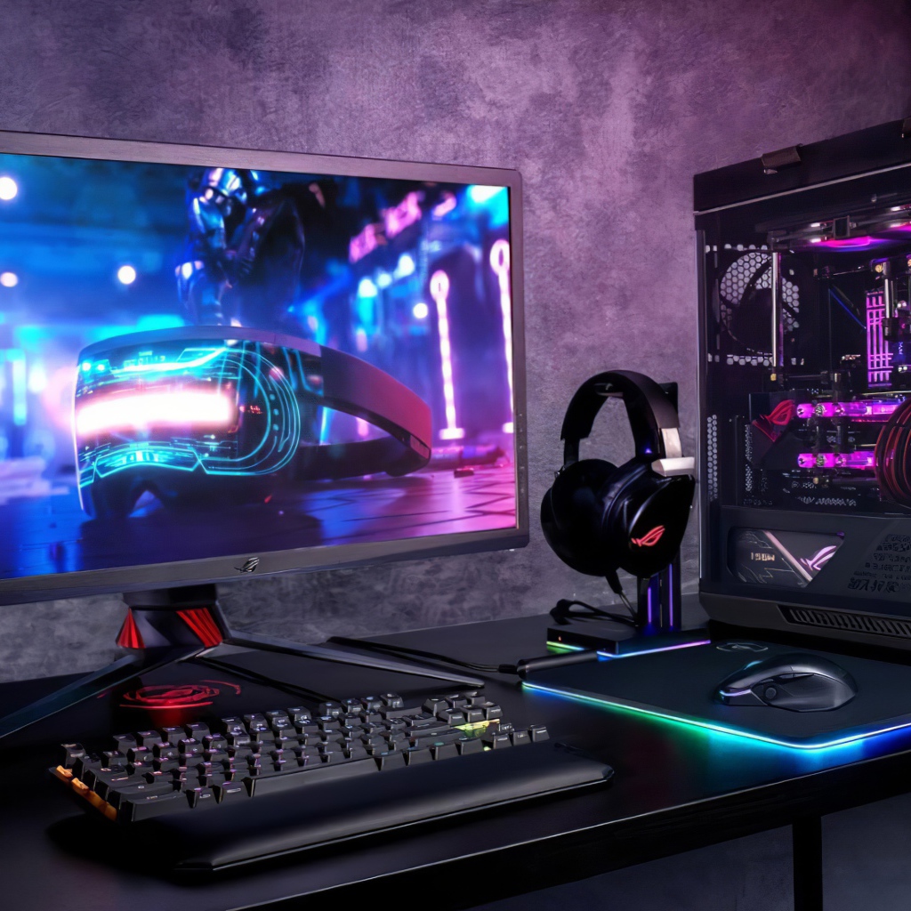 Большой игровой монитор Asus ROG Swift, 2020 года
