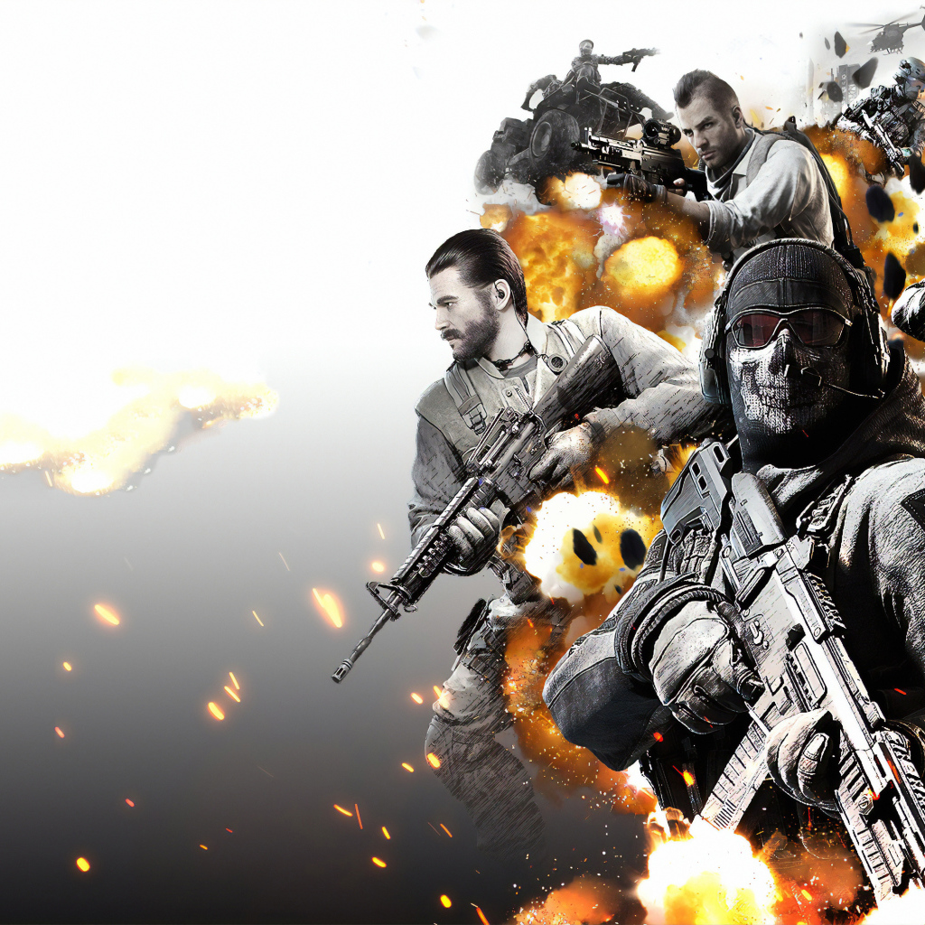 Постер компьютерной игры Call of Duty Mobile 2019 
