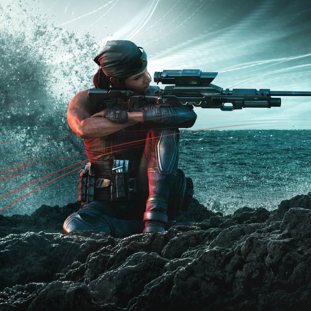 Персонаж компьютерной игры Rainbow Six Siege Operation Shifting Tides 2019