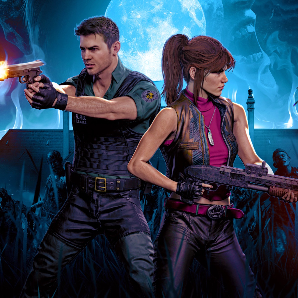 Персонажи компьютерной игры Resident Evil 3, 2020