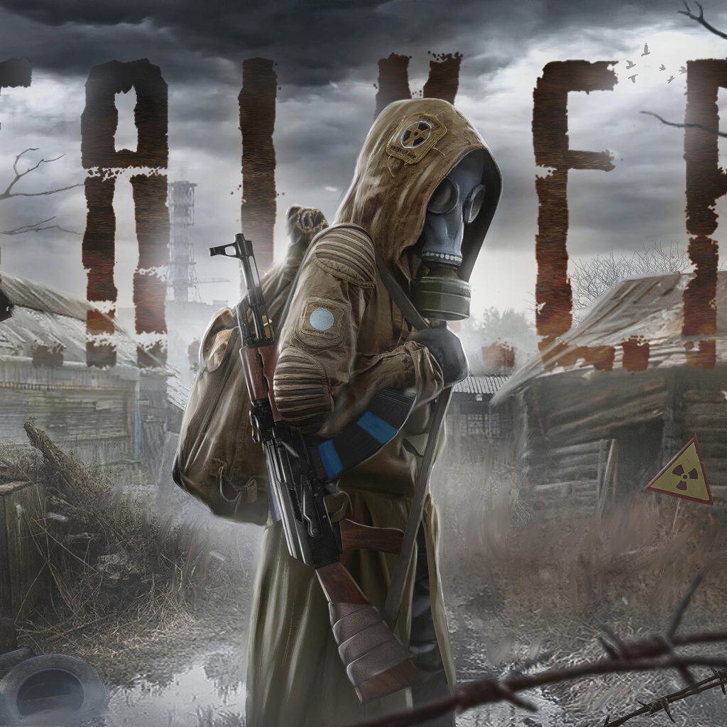 Постер компьютерной игры S.T.A.L.K.E.R. 2, 2021